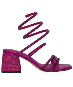 SANDALO SERPENTE DI STRASS
