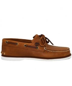 CLASSIC BOAT 2 EYES CUOIO GOMMA BIANCA