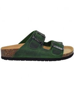 CIABATTA 2 FASCE INGRASSATO VERDE