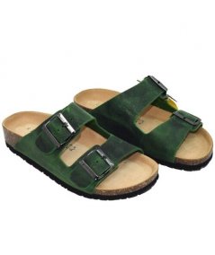 CIABATTA 2 FASCE INGRASSATO VERDE