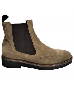 CHELSEA BOOT IN CAMOSCIO