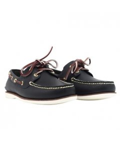 TIMBERLAND BARCA PELLE BLU