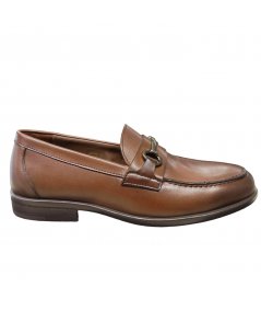 MOCASSINO CON MORSETTO IN PELLE