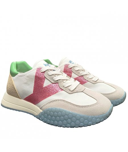 KehNoo S25-S00KW9312-165 Sneaker in camoscio e nylon