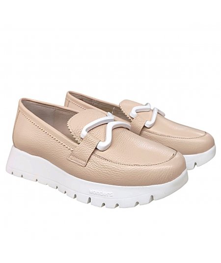 Wonders A-2480 Mocassino in pelle
