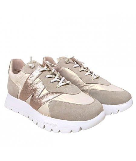 Wonders A-2464 Sneaker in suede e nylon