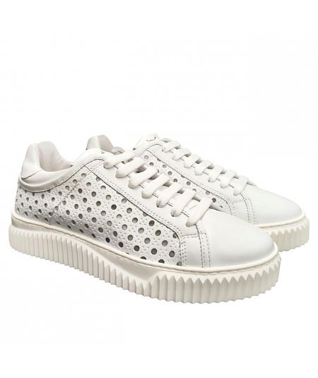 Voile Blanche Herika Sneakers in pelle forata