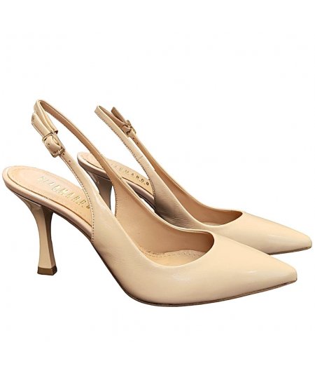 Gianmarco F. K049 Slingback in pelle