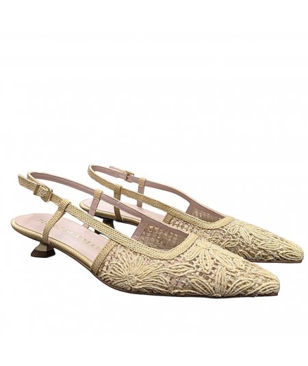 Pedro Miralles 17757 Slingback ricamato