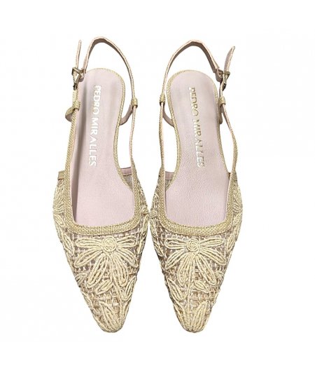 Pedro Miralles 17757 Slingback ricamato