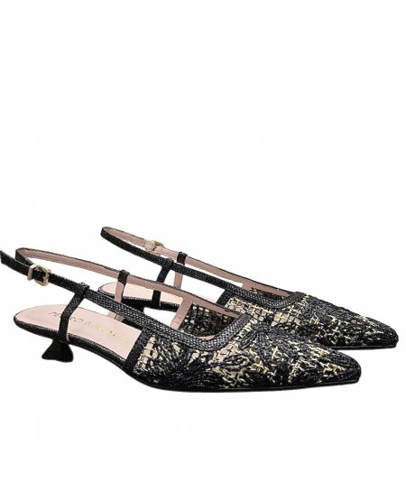 Pedro Miralles 17757 Slingback ricamato